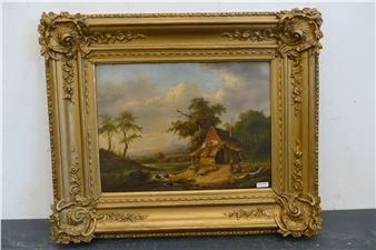 Vue de campagne - J. Noens