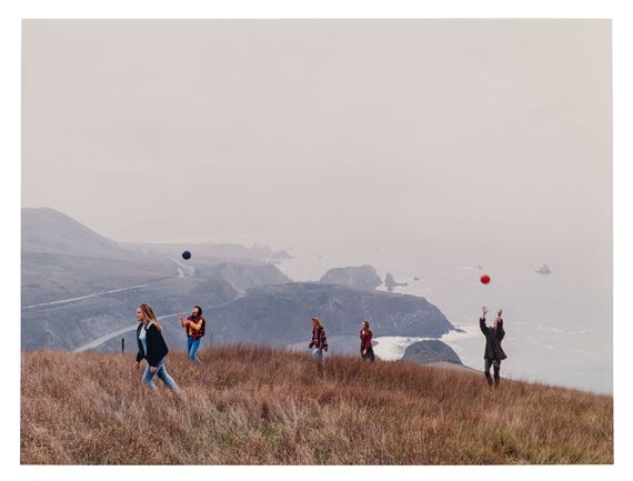 One Red, One Blue (Jenner, California) by Justine Kurland, 2000