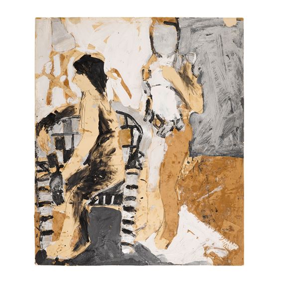 Untitled by Joan Brown, 1961