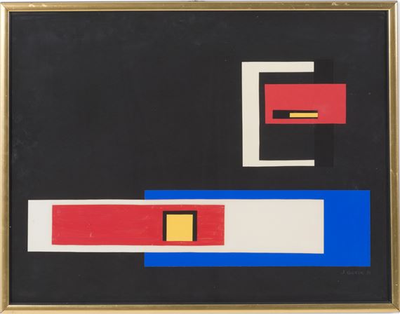 COMPOSITION PLASTIQUE - VARIATION N. 7 by Jean Gorin, 1964