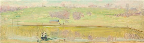 Karelia. by Nikolai Mikhailovich Romadin, 1952