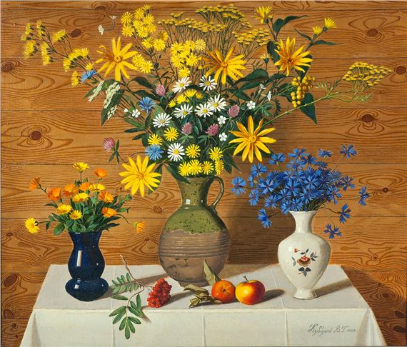 Flowers. - Vyacheslav Grigoryevich Kubarev