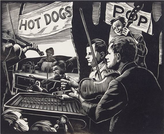 Workers’ Picnic by Leonard Hutchinson