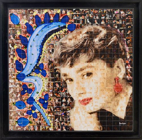 Omaggio a Audrey Hepburn by Maria Murgia, 2018