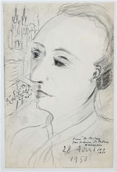 "Portrait de Pierre de Belay" Quimper - Hélène de Belay