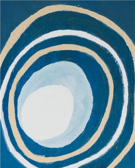 Blue Rings by Cordy Ryman, 2004