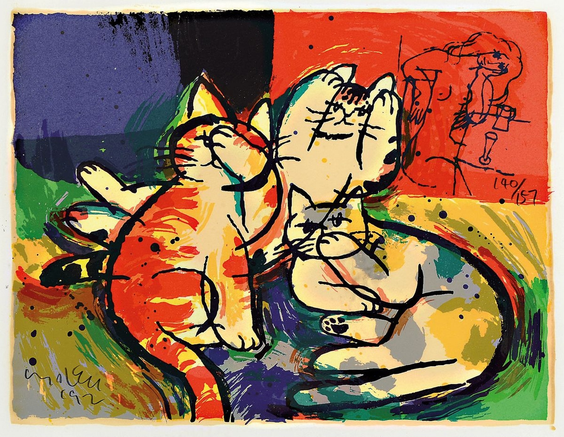 Leu, Michael ''Baby #12'' マイケル・ルー 猫と美女 Leu, Michael ''Baby #12'' マイケル・ルー 猫と美女 Leu, Michael