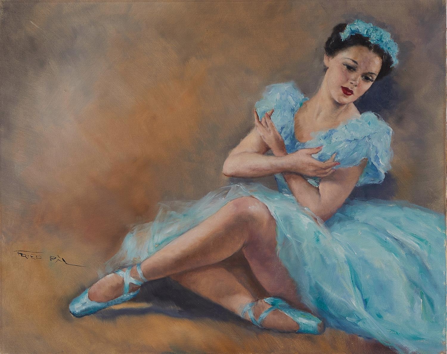 Pal Fried | BALLET DANCER IN REPOSE | MutualArt