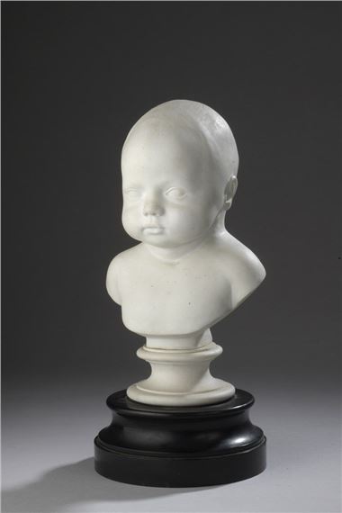 Ruxthiel Henri-Joseph | Bust of a child in biscuit (1817) | MutualArt