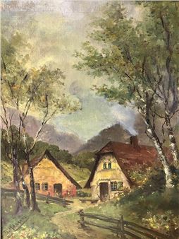 Landscapes and houses - Biagio Manzoni