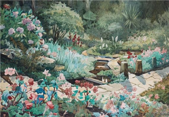 OGRÓD by Józef Wodziński