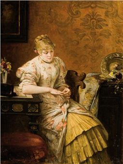 PRZYMIERZANIE OBRĄCZKI (SZCZĘŚLIWA NARZECZONA) - Emil Strecker