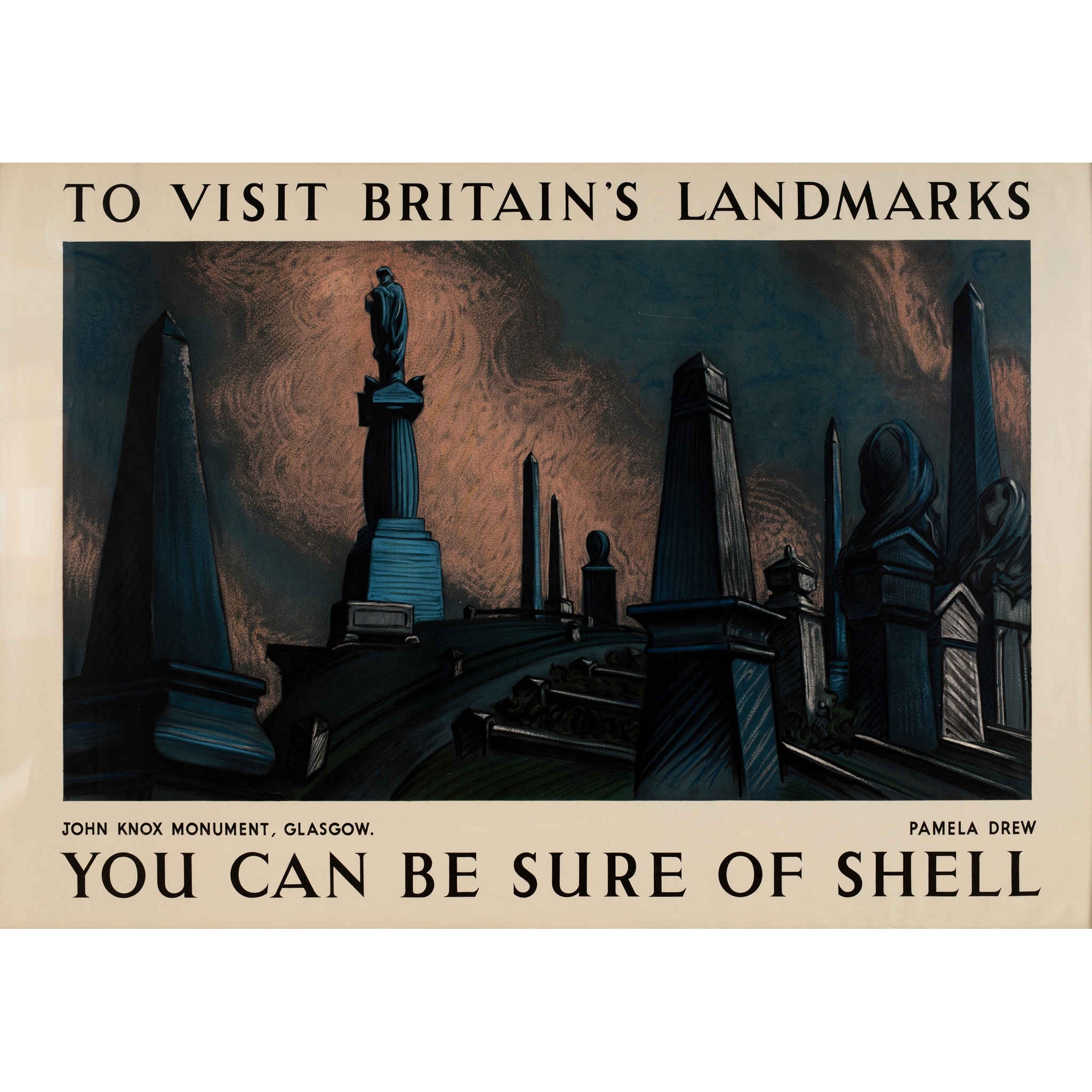 Pamela Drew | John Knox Monument (1936) | MutualArt