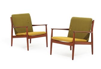 A pair of teak easy chairs - Svend Aage Eriksen