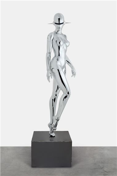 Hajime Sorayama | Sexy robot_walking in the space 性感機器人