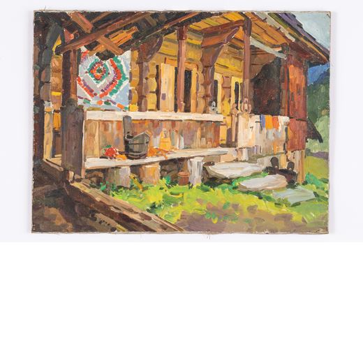 Scorcio di casa by Vadim Ivanovich Odajnik