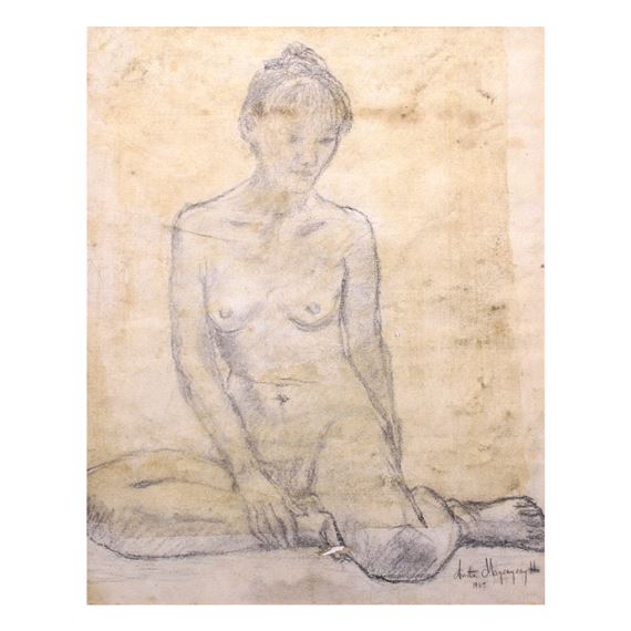Nude by Anita Magsaysay-Ho, dated 1985