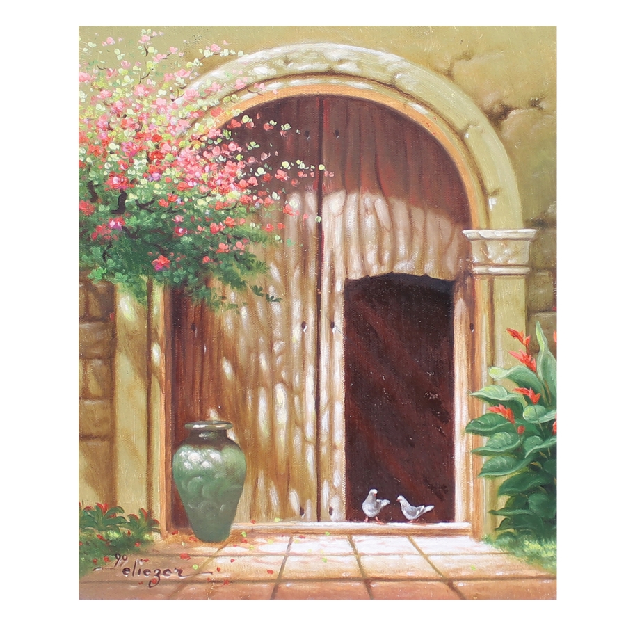 Artwork by Eliezer Dimaculangan, Wishing Well, Made of oil on canvas