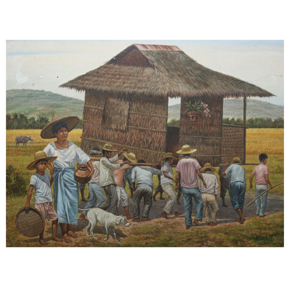 Joselito Barcelona Bayanihan (1998) MutualArt