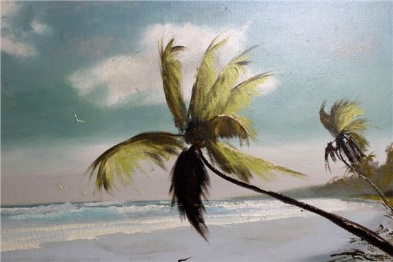 RIO MAR BEACH SCENE by Alfred Hair
