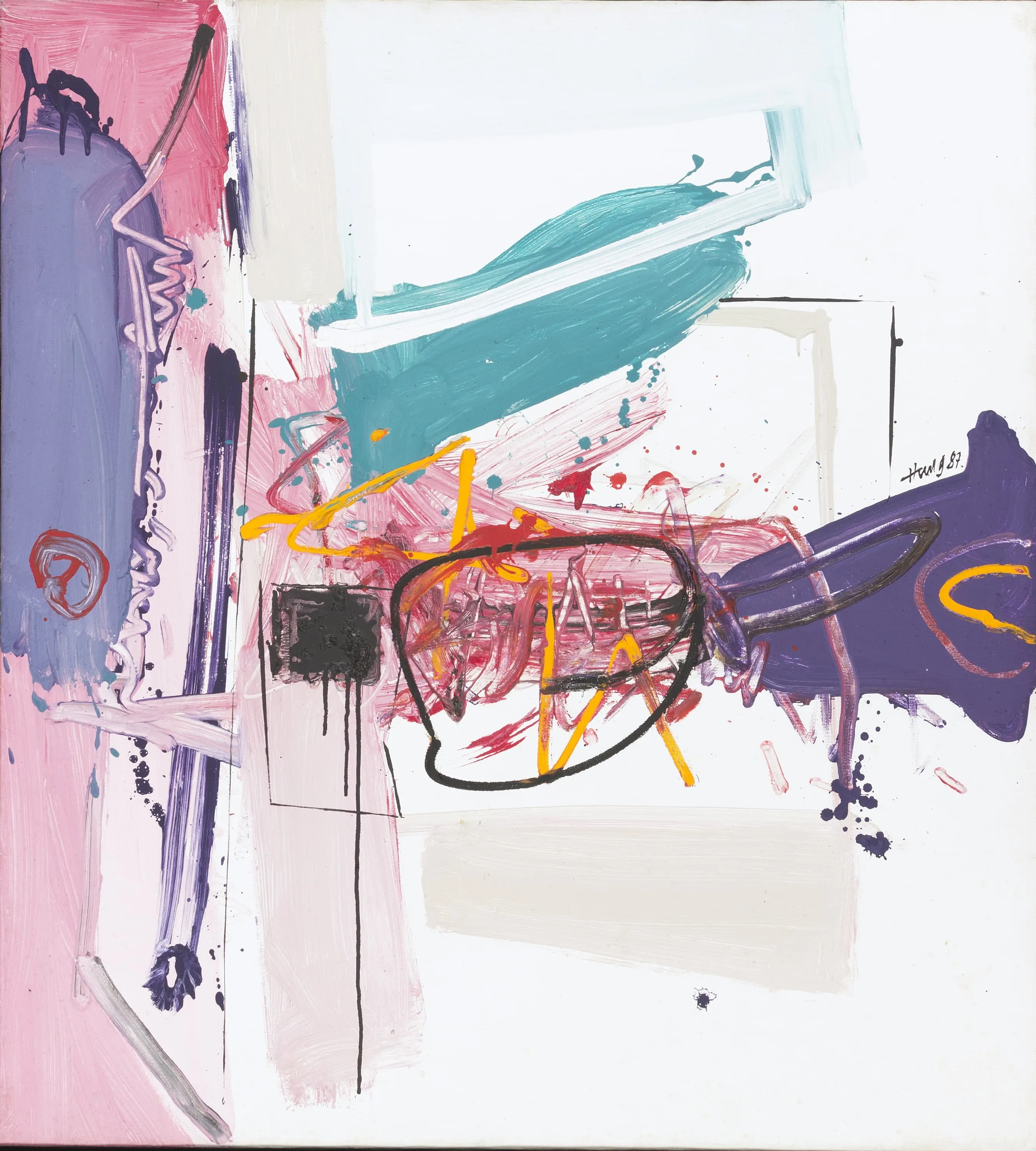 Artwork by Francisco Hung, Untitled, Made of oil on canvas