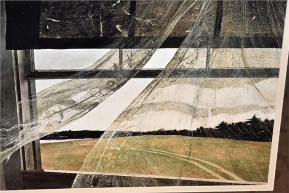 Andrew Wyeth Wind From The Sea 1947 Mutualart