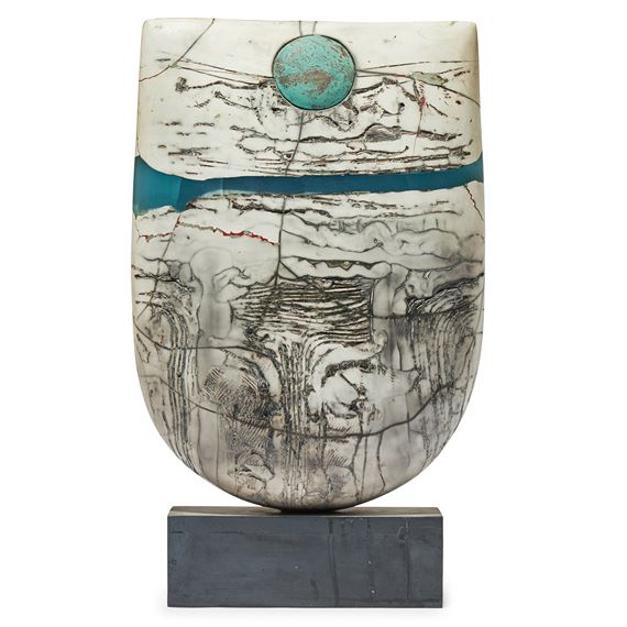 Bow with Blue Disc by Peter Hayes, 2007