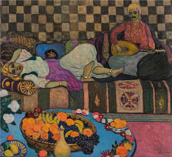 Oriental scene by André Suréda