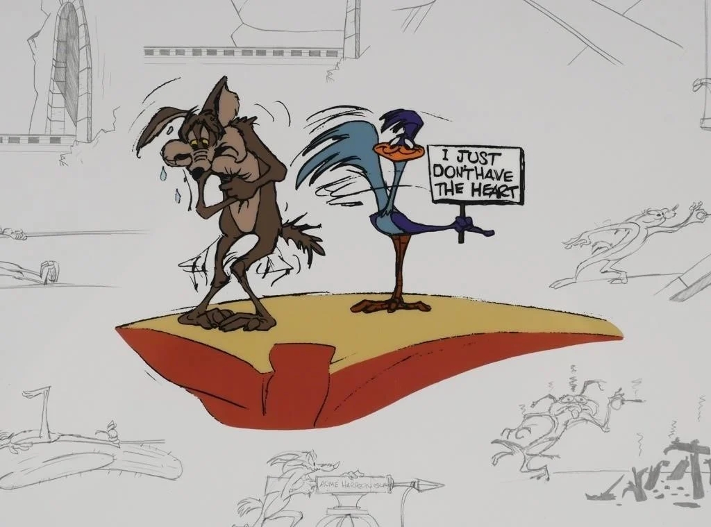 The style guide behind Chuck Jones and Road Runner that helped them avoid  and create disasters. - Colour Andre