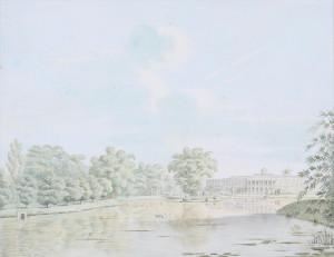 Palace of the governor general at Buitenzorg (Bogor) Java - Pieter van Oort