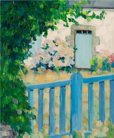 L'entrée aux hortensias by Henri Pilet / Boutagy, 1979