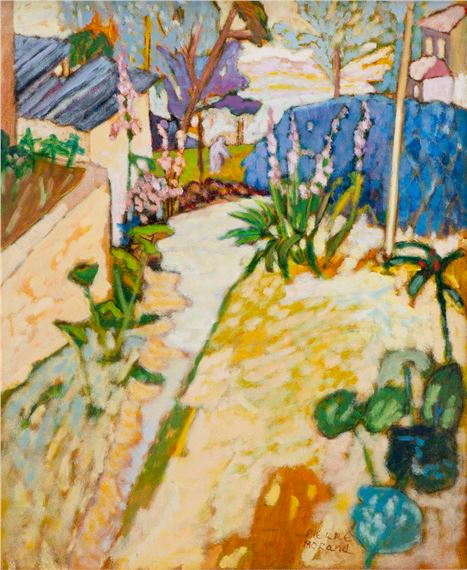 Jardin à Flavien by Pierre Morand, 1987