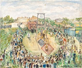 Traveling circus - Jenő Rózsahegyi