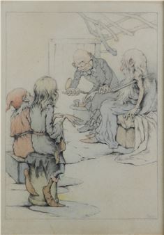 Goblin Illustrations - George William Caldwell Hutchinson