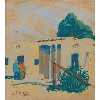 Rancho de Taos - Henry Gilbert Foote