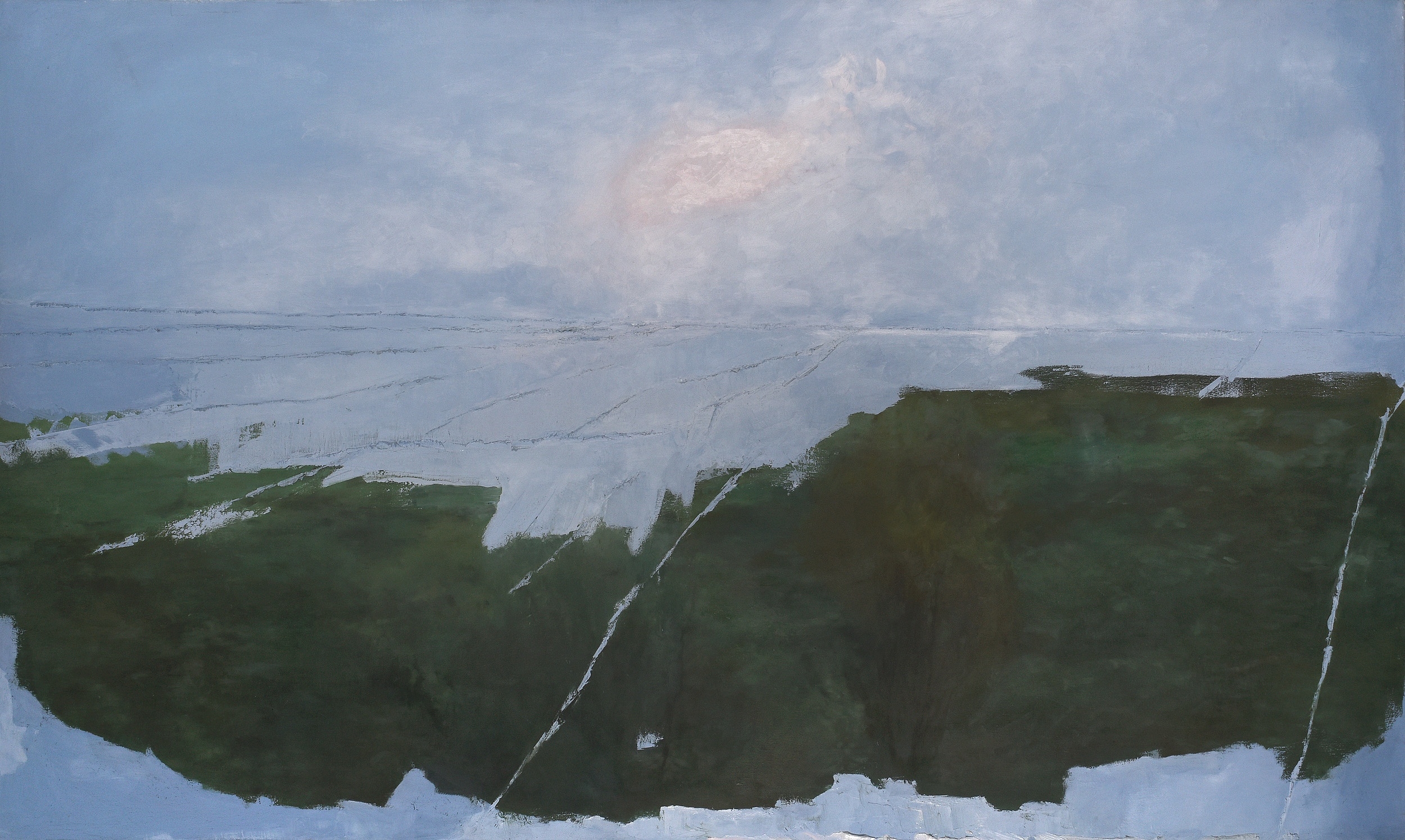 Artwork by Juraj Kollár, KRAJINA, Made of oil on canvas