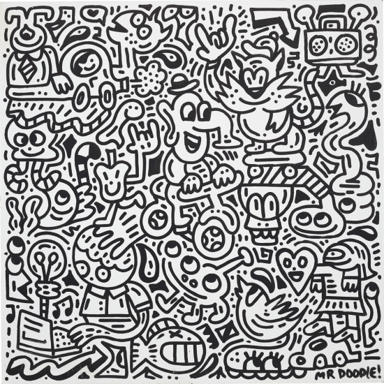 Doodle Mr. Untitled (2017) MutualArt