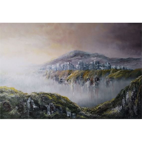 W MGLISTYM ZAWIESZENIU by Andrzej Fronczak, 2020