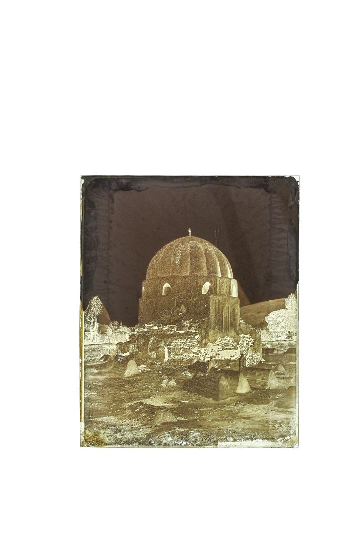 Artwork by Félix Bonfils, TOMBS OF THE FAMILY OF MAHOMET. DAMAS SYRIA, Made of Collodion negative on glass plate