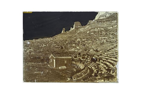 INTERIOR OF THE THEATRE OF BACCHUS. ATHENS