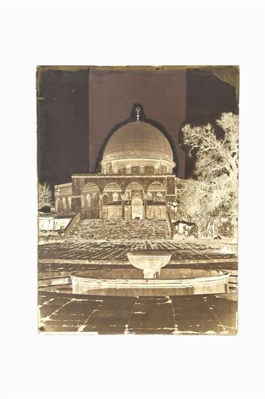 JERUSALEM, OMAR MOSQUE WITH BASINS