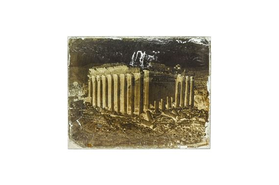 TEMPLE OF JUPITER, SYRIA (BALBEK) by Félix Bonfils, 1867-1875