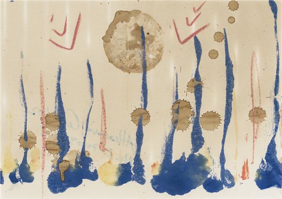 Mischtechnik auf Papier by Athanasio Celia, 2002