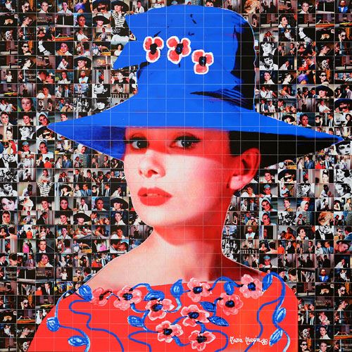 Omaggio a Audrey Hepburn by Maria Murgia, 2021
