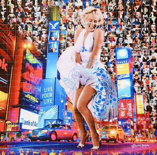 Marilyn nel mondo: Time Square NY