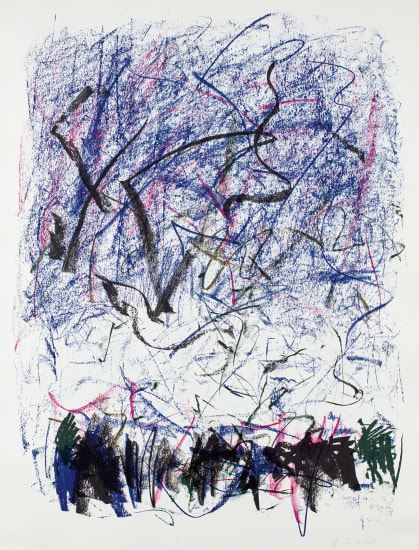Bedford III, from the Bedford Series (T. 365) by Joan Mitchell, 1981