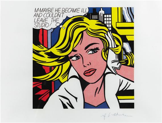 Roy Lichtenstein &quot;Takka Takka&quot; ポスター s-l400.jpg