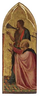 Saint John the Baptist and Saint Paul - Bernardo Daddi