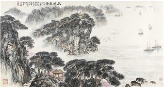 THE SPRING OF TAIHU LAKE - Tao Kuijun