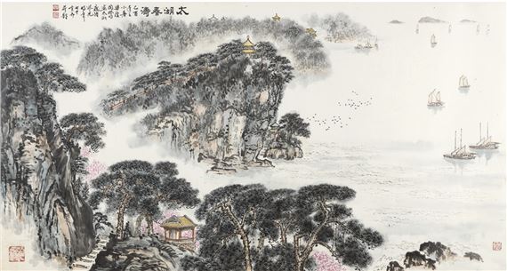 THE SPRING OF TAIHU LAKE by Tao Kuijun, 2005